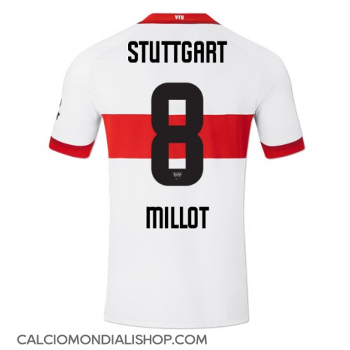 Maglie da calcio Stuttgart Enzo Millot #8 Prima Maglia 2024-25 Manica Corta